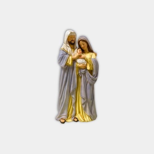 Sagrada Família 12,5 cm Tons Dourados