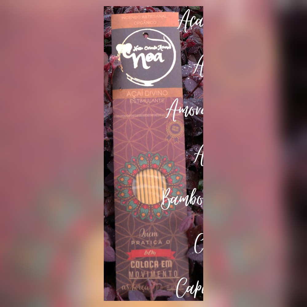 Incenso Noa Açaí Divino