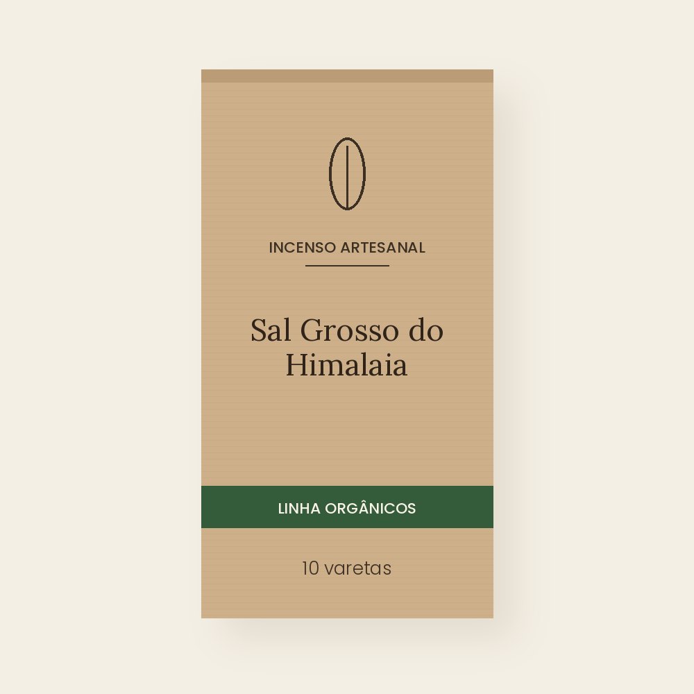 Incenso Noa Sal Grosso do Himalaia