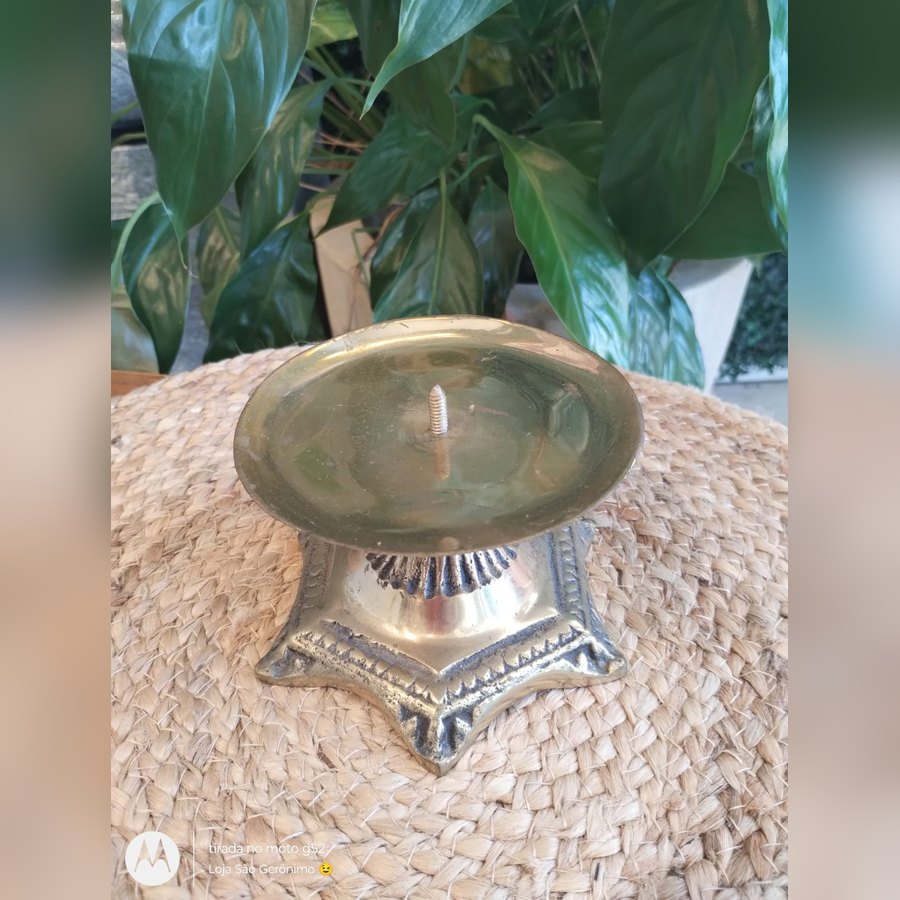 Porta-vela 7 Dias de Bronze